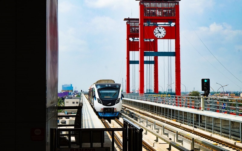 Kurang Optimal Rute Feeder LRT Palembang Bakal Ditata Ulang