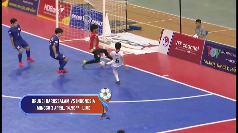 Saksikan Perjuangan Timnas Indonesia Vs Brunei Di AFF Futsal