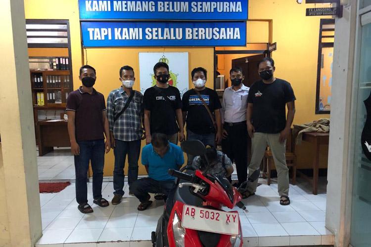 Gelapkan Motor Rental Pasangan Suami Istri Di Kulonprogo Ditangkap Polisi