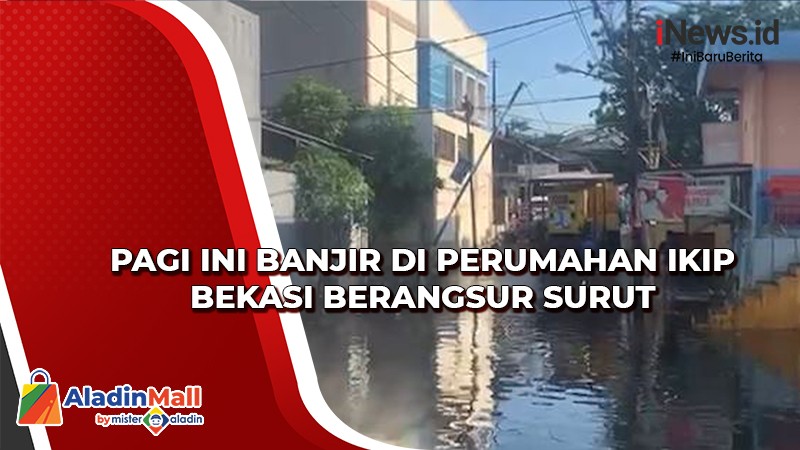 Titik Banjir Di Kota Bekasi Kini Sudah Surut