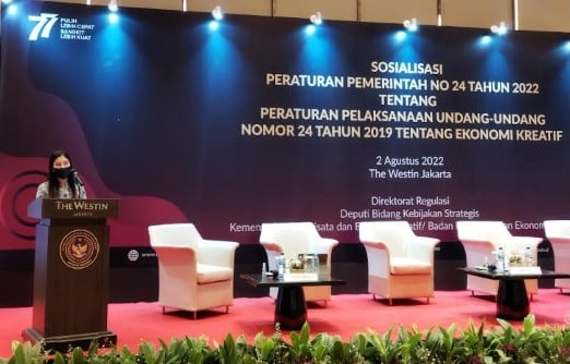 Wamenparekraf Angela PP Nomor 24 2022 Bentuk Keberpihakan Pemerintah