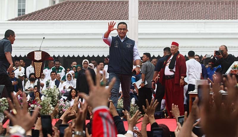 Momen Perpisahan Anies Baswedan Sebagai Gubernur Dki Jakarta