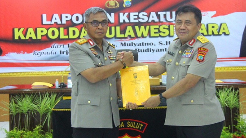 Kapolda Sulut Terima Kasih Senior Kami Irjen Pol Mulyatno