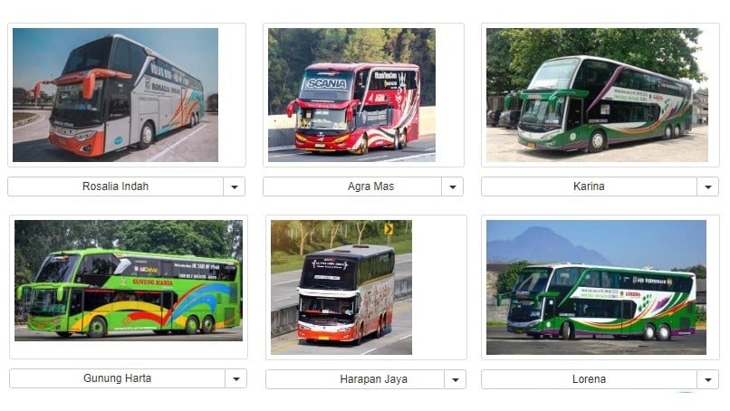 5 PO Bus Pemilik Double Decker Terbanyak Di Indonesia Ada Yang Sampai