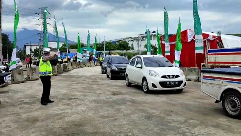 Jalan Tol Bocimi Seksi 2 Dibuka Waspadai 1 Arah Dan Perpindahan Jalur