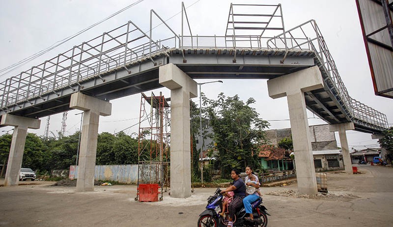 Progres Pembangunan Skybridge Bojonggede Capai Persen