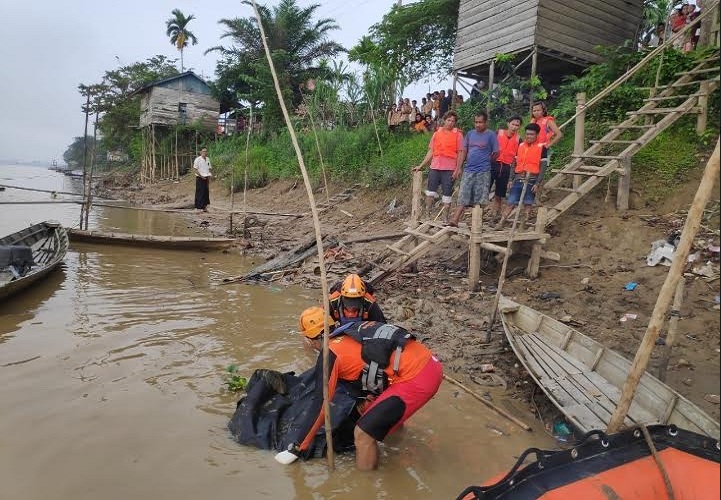 Abk Yang Tenggelam Di Sungai Batanghari Ditemukan Tewas Mengambang