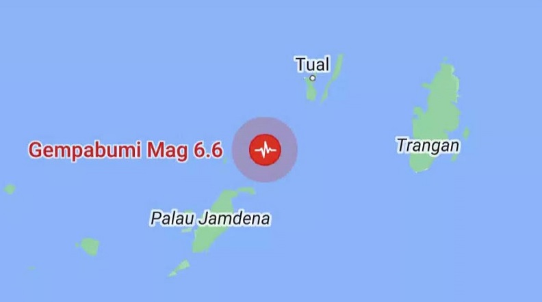 Diguncang Gempa M 6 6 Warga Maluku Tenggara Berhamburan Ke Luar Rumah