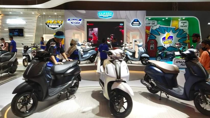 Boyong Unit Intip Deretan Motor Yamaha Di Iims