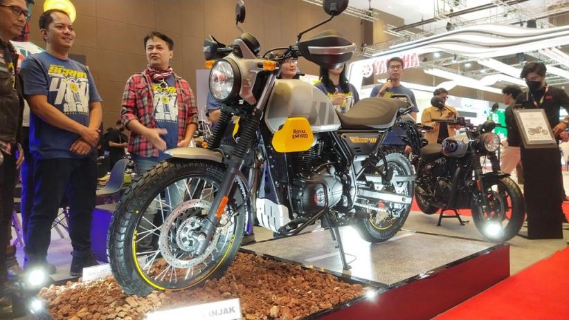 Royal Enfield Scram Melantai Di Iims Dijual Rp Jutaan