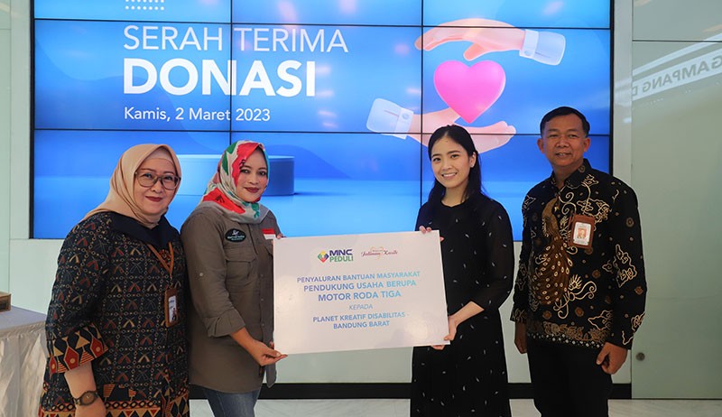 Planet Kreatif Disabilitas Terima Bantuan Dari Mnc Peduli