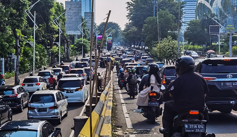 Macet Parah Imbas Konser Blackpink Blink Pilih Jalan Kaki