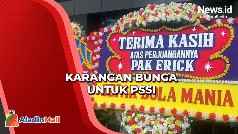 Kantor Pssi Dibanjiri Karangan Bunga Usai Indonesia Batal Tuan Rumah