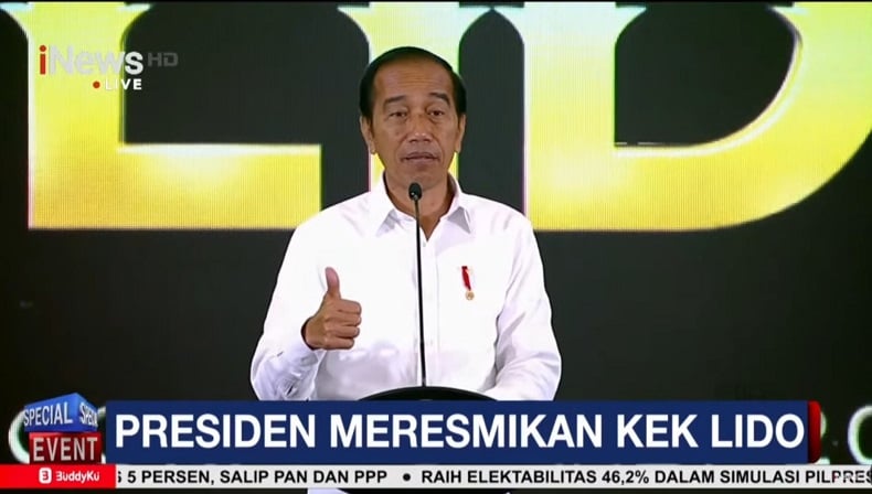 Presiden Jokowi Resmikan Kek Mnc Lido City Di Bogor