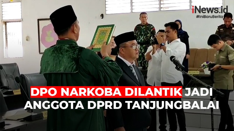 Anggota Dprd Tanjungbalai Ini Tertunduk Lesu Ditahan Karena Jadi