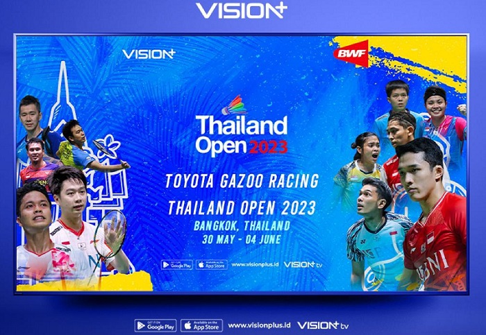 Dukung Wakil Indonesia Di Thailand Open 2023 Live Vision