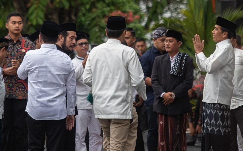 Jokowi Sholat Idul Adha Di Gedung Agung Bukti Jogja Aman Dikunjungi