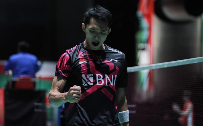 Ini Respons Jonatan Christie Tahu Lawan Viktor Axelsen Di Final Japan