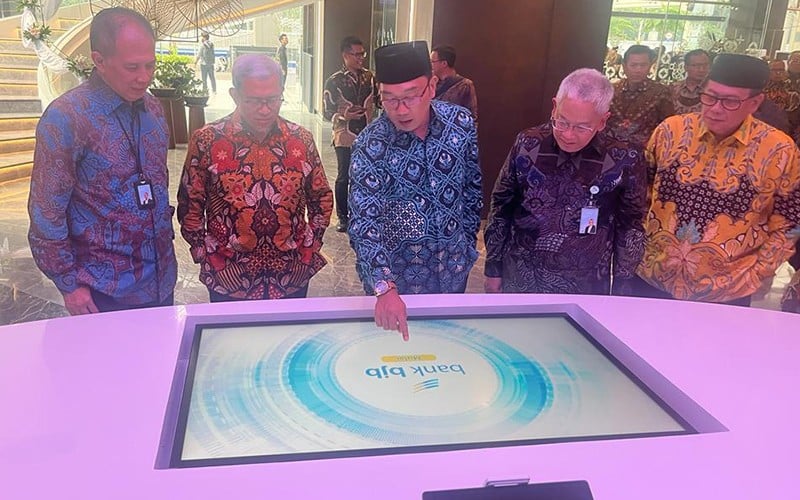 Gubernur Ridwan Kamil Resmikan Kantor Baru Bank Bjb Di T Tower Jakarta