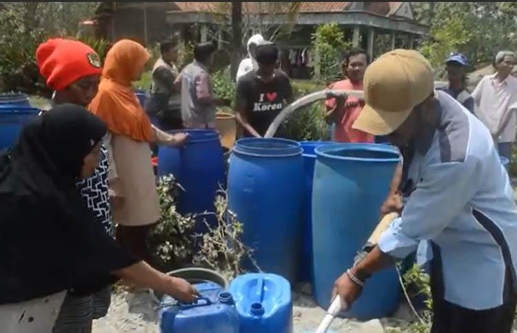 Kekeringan Landa Cilacap 29 000 Warga Krisis Air Bersih