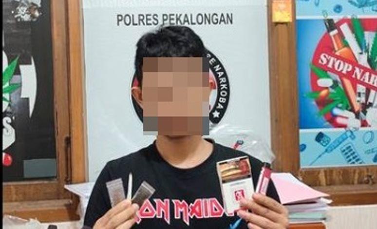 Bawa Ganja Dan Tembakau Sintetis Warga Pekalongan Ditangkap Polisi