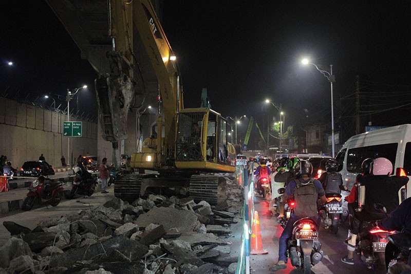 Perbaikan 115 Km Jalan Rusak Di Jakarta Ditargetkan Selesai Akhir Tahun