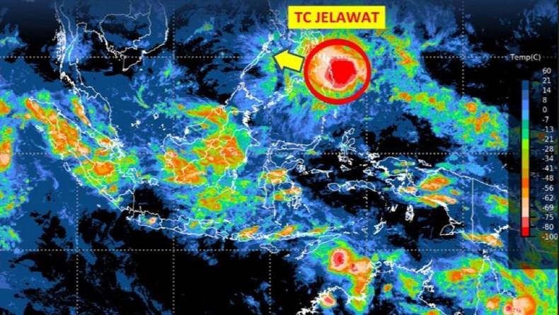 Bmkg Deteksi Siklon Tropis Jelawat Waspada Hujan Hingga Gelombang