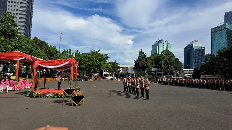 Kapolda Metro Jaya Pimpin Sertijab Kabid Humas Hingga 3 Kapolres