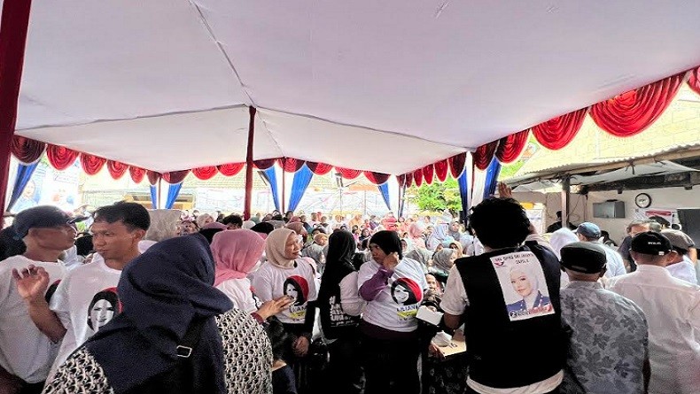 Partai Perindo Gelar Bazar Murah Dan Kesehatan Gratis Masyarakat Kita