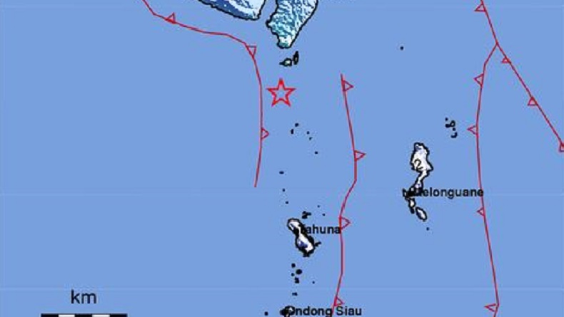 Gempa Terkini M Guncang Sangihe Bmkg Tidak Berpotensi Tsunami