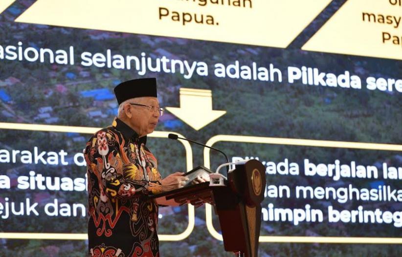 Wapres Dorong Papua Selatan Jadi Sentra Pangan Nasional Dan Destinasi