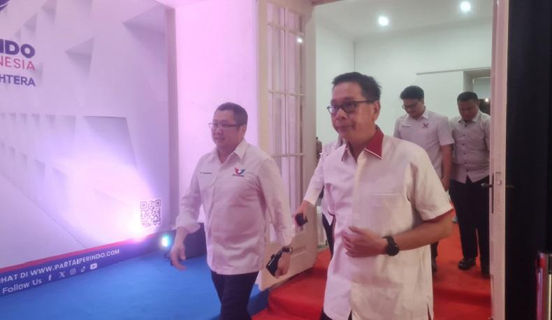 HT Tiba Di Kantor DPP Partai Perindo Bakal Berikan Surat Rekomendasi