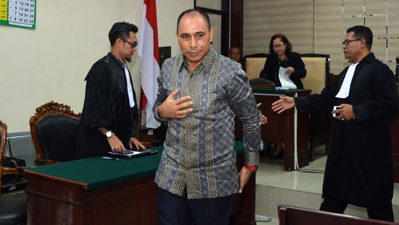 Terbukti Terima Suap Bupati Nonaktif Ngada Divonis Tahun Penjara