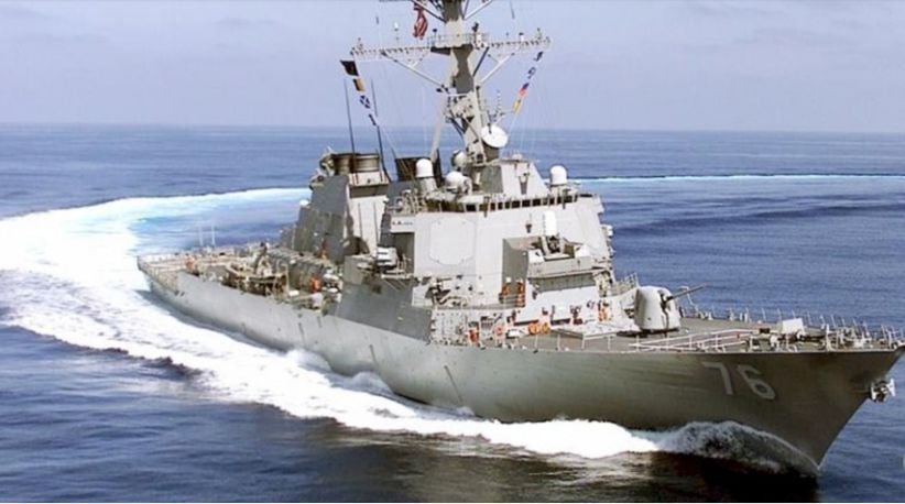 Tegang! China Usir Kapal Perang Destroyer AS di Laut China Selatan