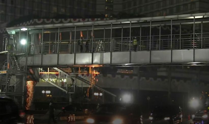 JPO Lebak Bulus Gelap Gulita, Pemkot Jaksel Surati Kementerian PU