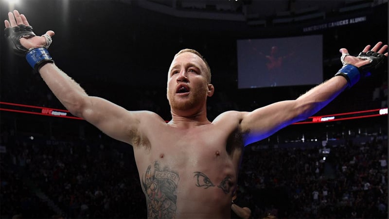 Justin Gaethje Selangkah Lagi Ukir Sejarah Bonus UFC