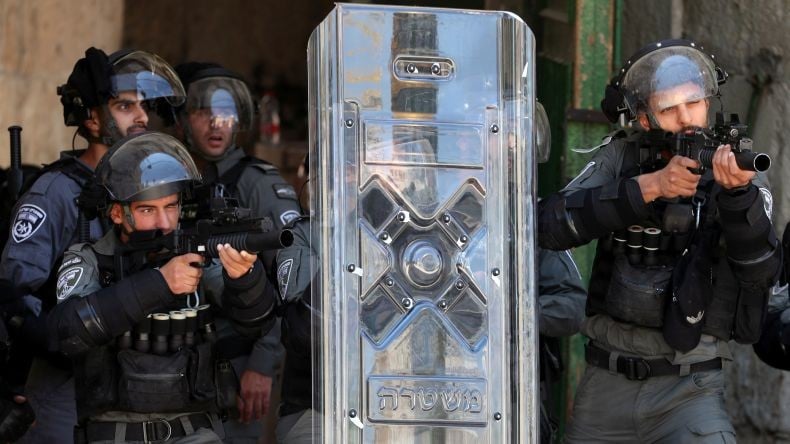 Pasukan Israel Serang Ratusan Umat Kristen Palestina Rayakan Hari Raya St Georgius