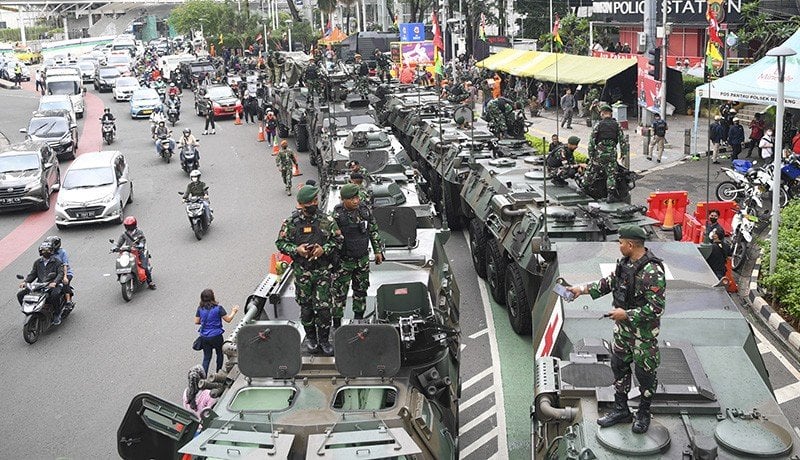 Gladi Upacara HUT ke-79 TNI Hari Ini, Pengendara Diimbau Hindari Kawasan Monas