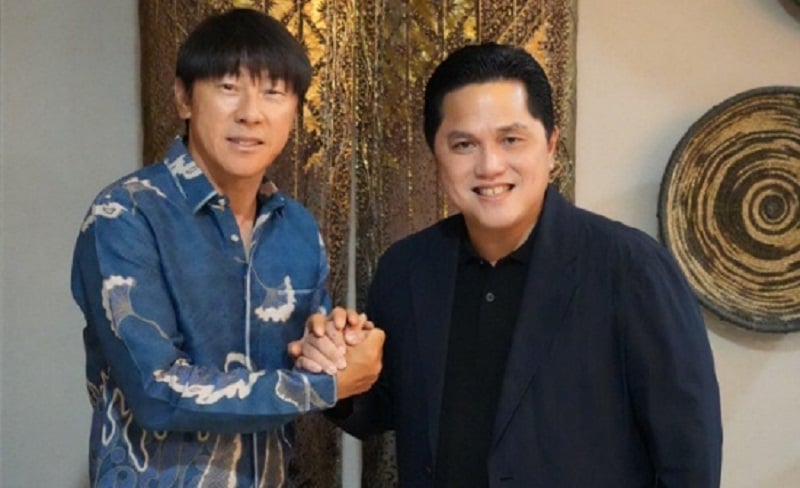 Shin Tae-yong Resmi Perpanjang Kontrak di Timnas Indonesia, Erick Thohir: Dia Beri Dampak Positif