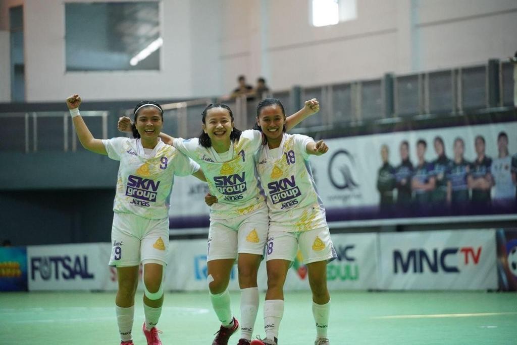 Hasil Liga Futsal Profesional Putri 2024: Kebumen Angels Kalahkan Muara Enim United 3-1