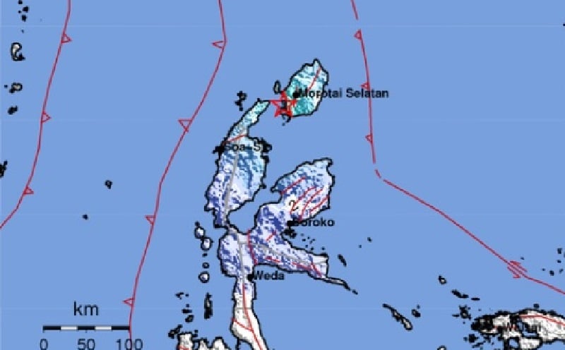 Penjelasan BMKG terkait Gempa M 5,5 di Ternate Maluku Utara