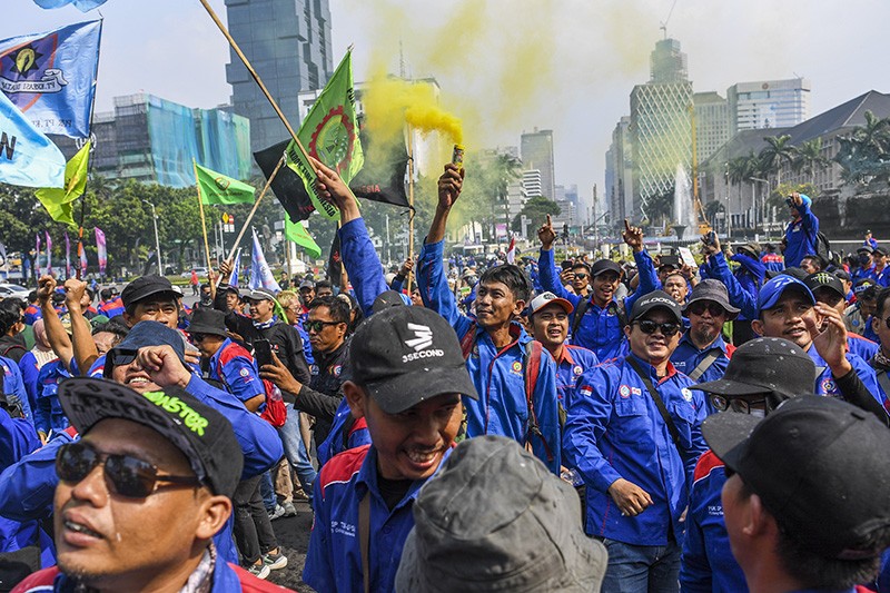 Aksi May Day, 900 Buruh Kabupaten Bogor Berangkat ke Jakarta