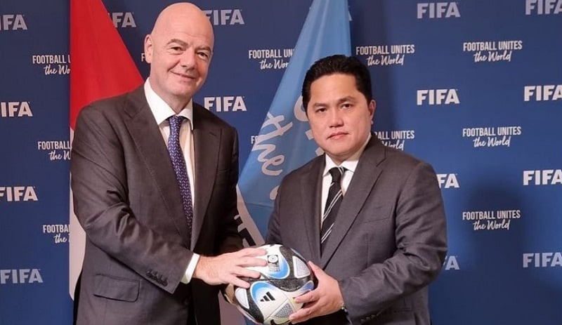 Gianni Infantino Blak-blakan Puji Kinerja Erick Thohir, FIFA Siap Terus Gandeng Indonesia!