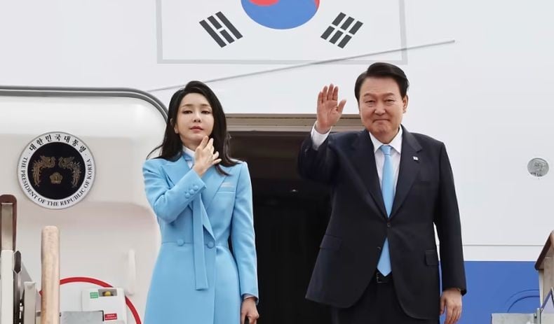 Pengadilan Korsel Perintahkan Tangkap Mantan Ibu Negara Kim Keon Hee