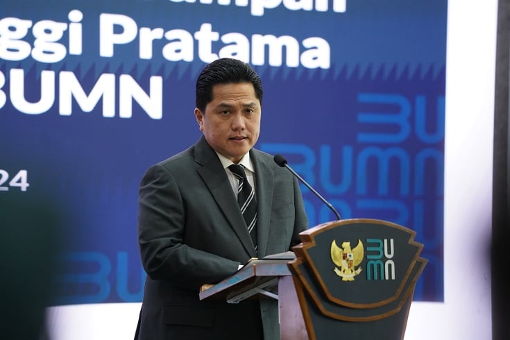 Erick Thohir Panggil Dirut BRI hingga MIND ID, Apa yang Dibahas?   