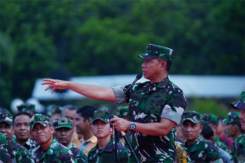 Daftar Lengkap 101 Pati TNI Dimutasi, 20 Memasuki Masa Pensiun