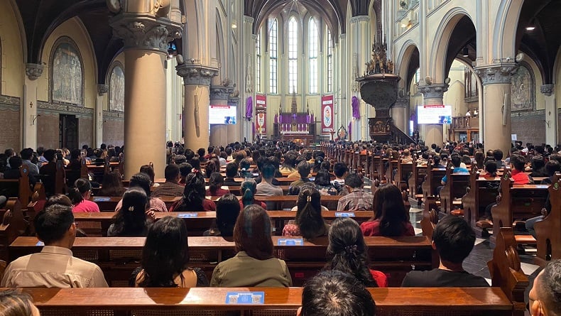 Catat! Jadwal Lengkap Misa Natal di Gereja Katedral Jakarta