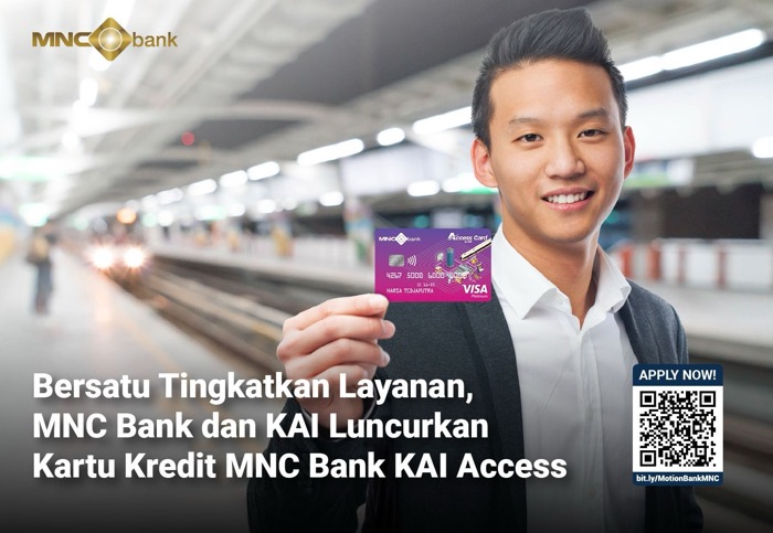 Tingkatkan Layanan, MNC Bank dan KAI Luncurkan Kartu Kredit MNC Bank KAI Access   