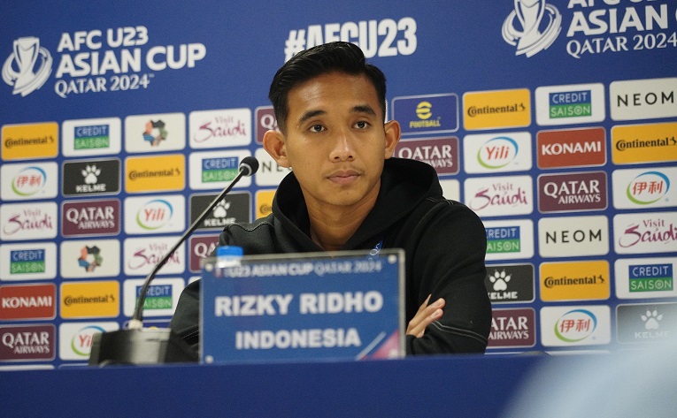 Kapten Indonesia Rizky Ridho Beri Kabar Baik Jelang Bentrok Korsel di Perempat Final Piala Asia U-23 2024