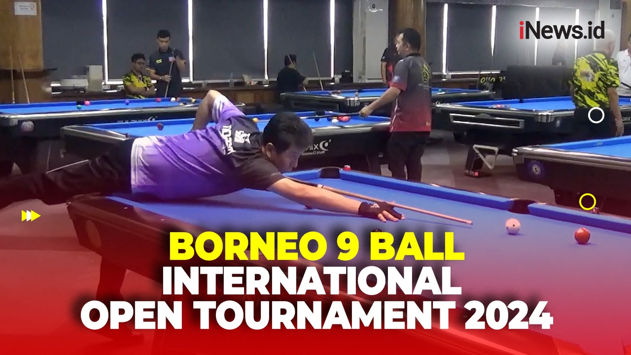 Empat Negara di Asia Tenggara, Meriahkan Borneo 9 Ball International Open Tournament